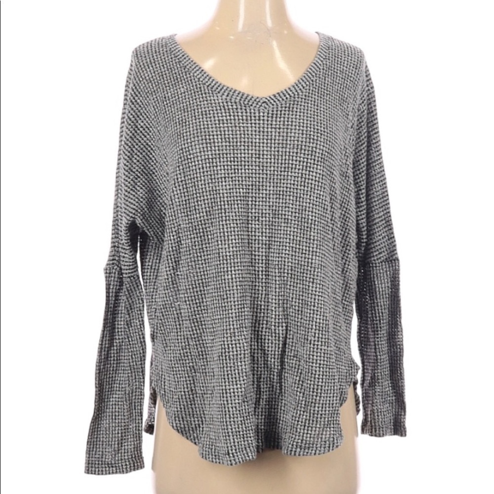 𝅺SOFT waffle knit top